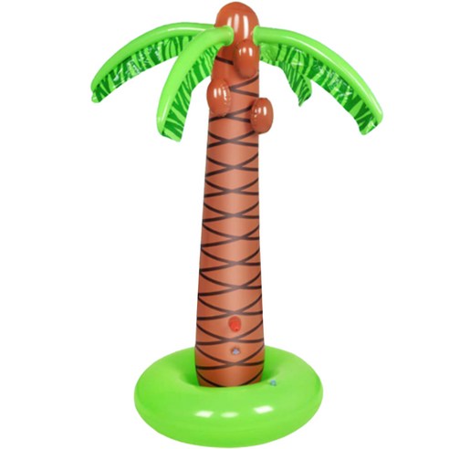 다다랜드 물놀이 야자수 분수매트 160cm, 혼합색상, 1개