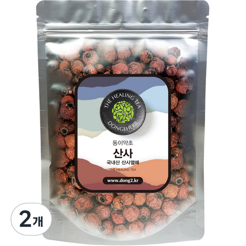 동이약초 국내산 산사 산사열매, 250g, 2개