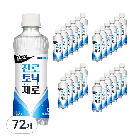 진로 토닉워터 제로, 600ml, 10개