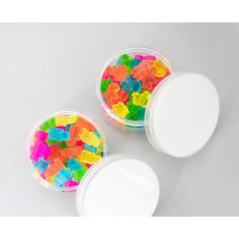 투명 PET 심플 크림용기 100g, 6개