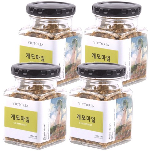 빅토리아 캐모마일 허브차, 17g, 1개입, 4개