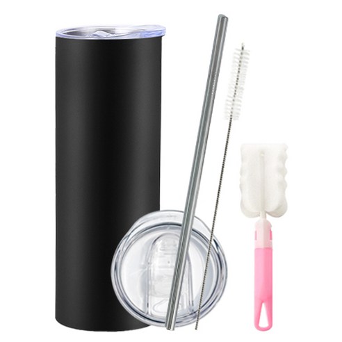 아르크 벨루아 진공 보냉 빨대텀블러 리유저블 스텐 콜드컵, 블랙, 900ml, 1개