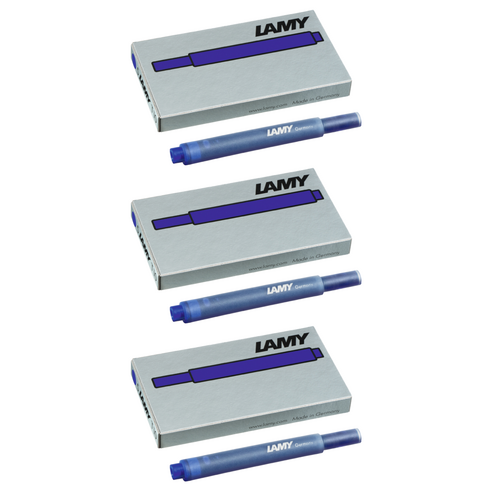 LAMY 만년필용 잉크 카트리지, 블루, 15개