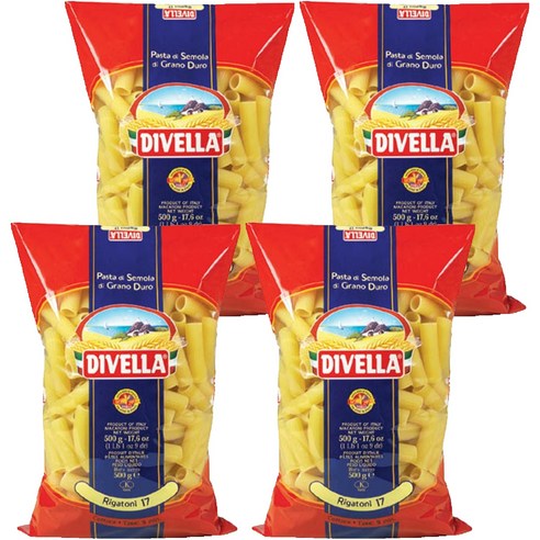 디벨라 리가토니, 500g, 4개