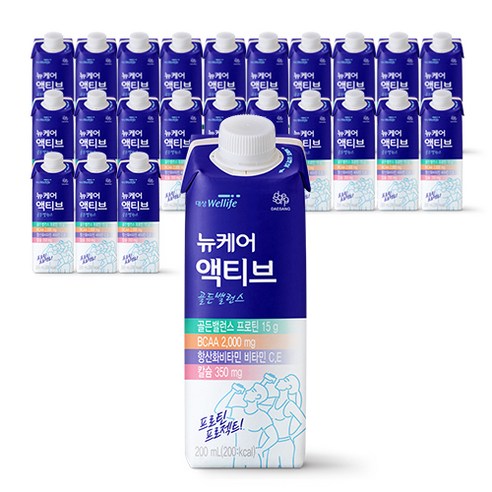 뉴케어 액티브 골든밸런스 단백질음료, 200ml, 24팩