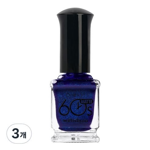 위드샨 60초 매니큐어 9ml, M131 스태리나잇, 3개