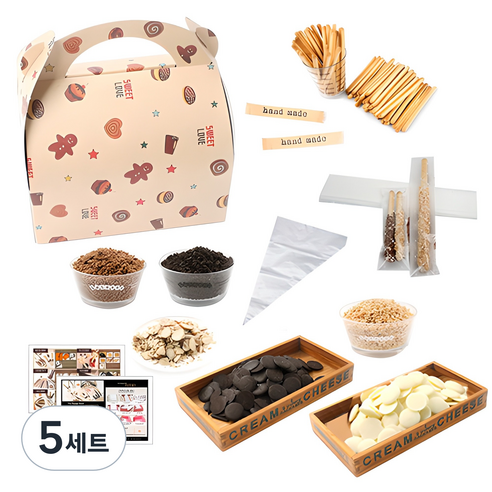 맛나요 막대과자 만들기 세트, 5세트, 12종