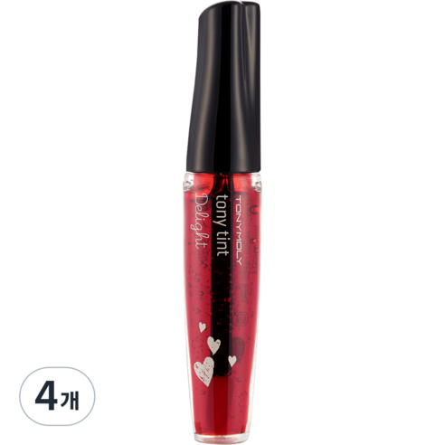 토니모리 딜라이트 토니 틴트, 01체리핑크, 8.3ml, 4개