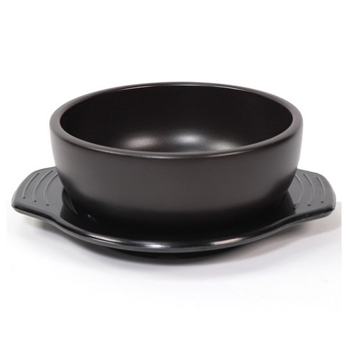 해피정 설렁탕기 2호 + 멜라민받침 세트, 17.5cm, 1개