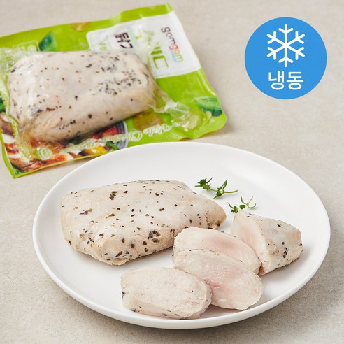 곰곰 수비드 닭가슴살 바질 & 올리브 (냉동), 115g, 1개입, 1개