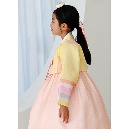 嬰兒 雜貨 女孩 服裝 韓服 套裝 女孩 女孩 嬰兒 嬰兒