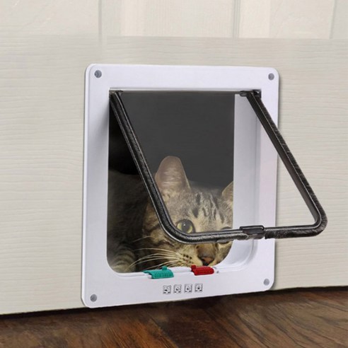 아리코 DrMini 양이 아지 고급 미니도어, 화이트