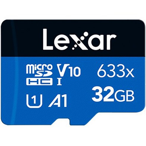 렉사 MicroSD카드 633배속 micro SDHC UHS-I Cards 633x, 32GB