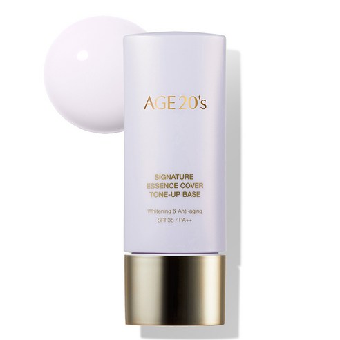 에이지투웨니스 시그니처 에센스 커버 톤업베이스 40ml, 3호(퍼플), 1개