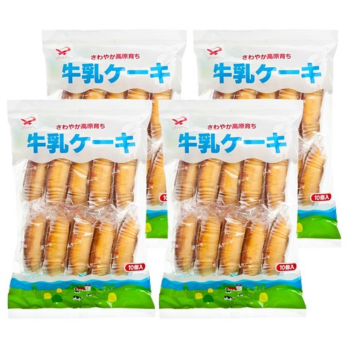 시와이세도 우유 케이크, 4개, 180g
