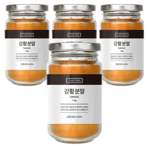 신선약초 강황분말, 110g, 4개