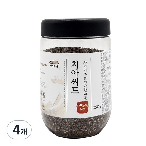 건강곡간 치아씨드 통, 250g, 1개