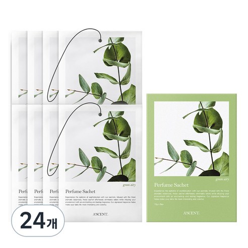 에이센트 퍼퓸 사쉐 M 본품, 10g, 24개