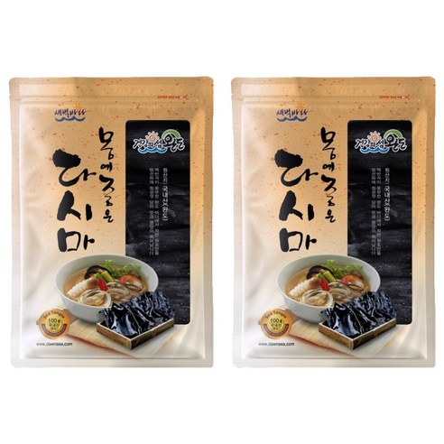 새벽바다 건다시마, 200g, 2개