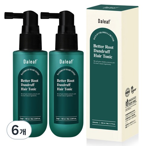 달리프 세이지 베러 루트 댄드러프 헤어토닉, 100ml, 6개