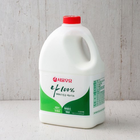 노브랜드 멸균우유  서울우유 1급A우유, 2300ml, 1개