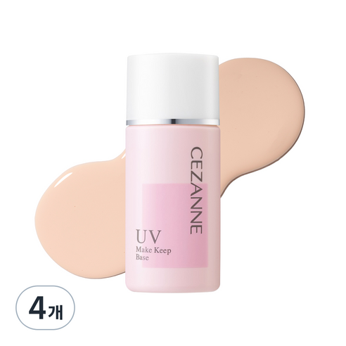 세잔느 메이크 킵 베이스 30ml, 핑크베이지, 4개
