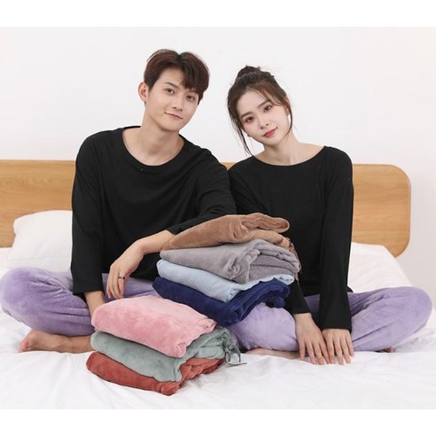 고급스러운 극세사 수면바지의 궁극적인 극세사 밴딩 파자마로一夜를 즐기십시오.