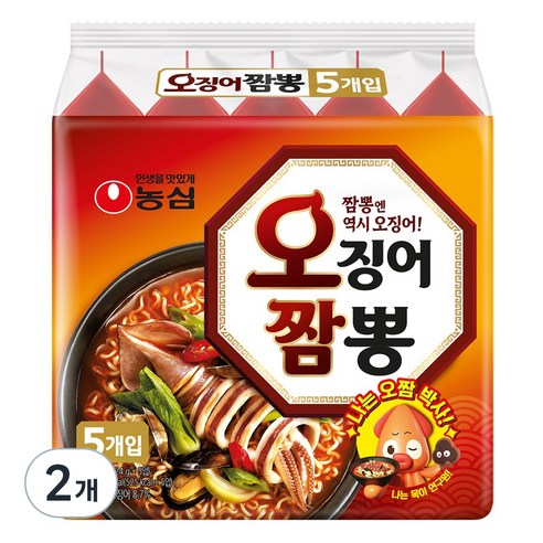 오징어짬뽕 라면, 10개