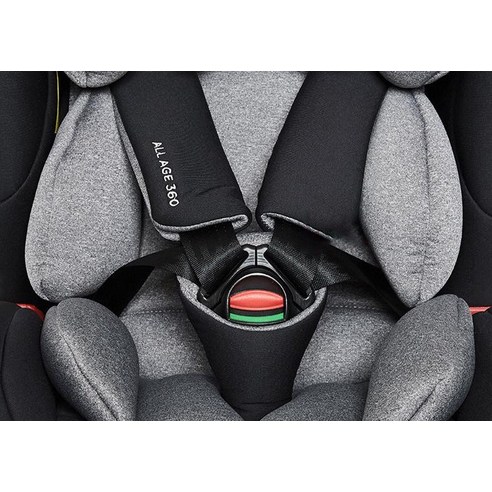 폴레드 올에이지 360 회전확장형 카시트 ISOFIX & 락킹벨트, 갤럭시그레이