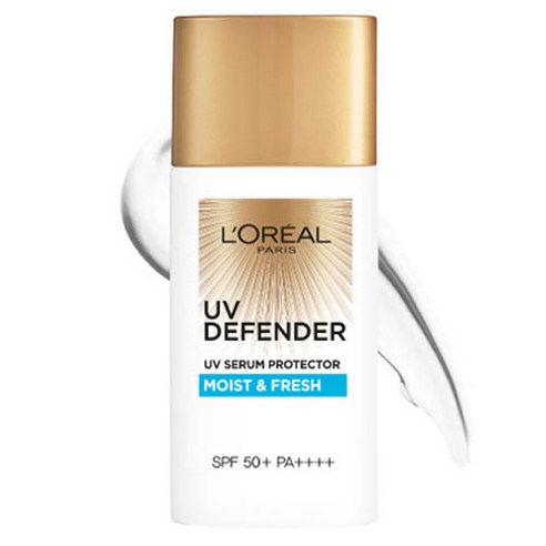 로레알파리 유브이 디펜더 모이스트 앤 프레쉬 아쿠아 선크림 SPF50+ PA++++, 50ml, 2개