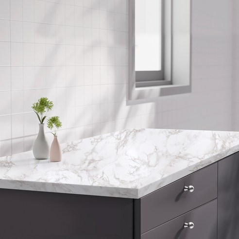 칙칙한 공간, 탐사 에어프리 대리석 시트지로 호텔처럼!