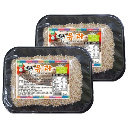 안복자한과 유과, 150g, 2개