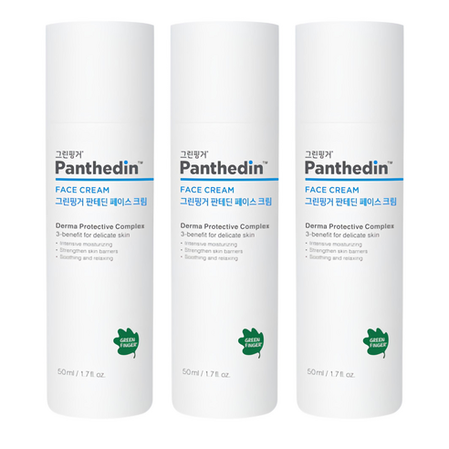 그린핑거 판테딘 페이스 크림, 50ml, 3개