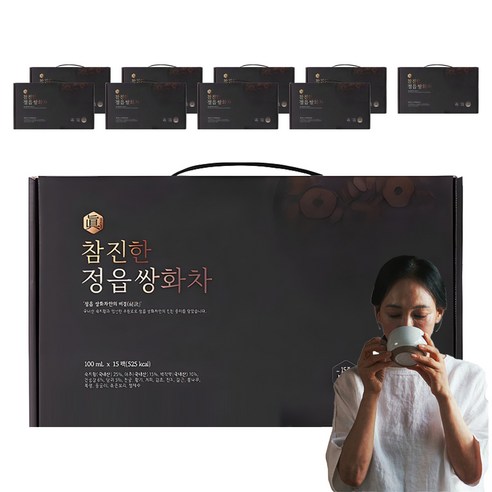 유기농마루 참 진한 정읍 쌍화차, 100ml, 15개입, 10개