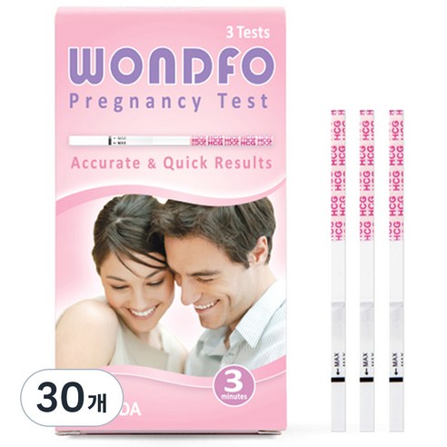 원포 임신테스트기, 3개입, 30개