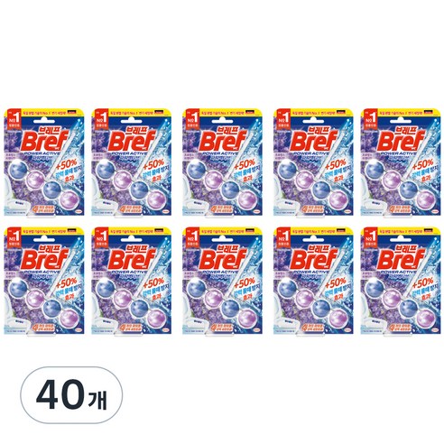 브레프 미타임 플로럴 라벤더, 50g, 40개