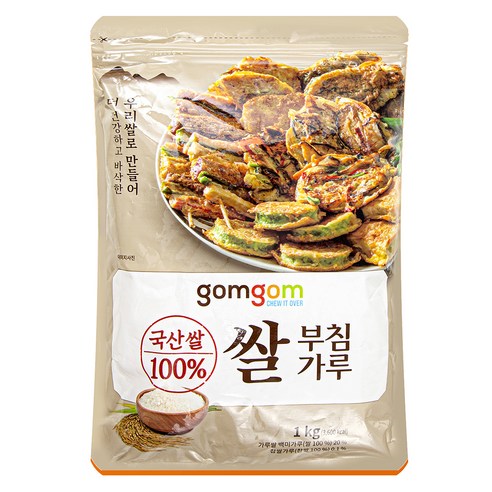 우리밀 발아 통밀 부침가루 500g 6개(3kg) 국내산 바삭 노릇한 부침요리 농협생산, 6개 우리밀로만든부침가루 10 곰곰 쌀 부침가루, 1kg, 1개