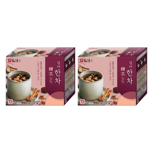 담터 한차, 15개입, 2개