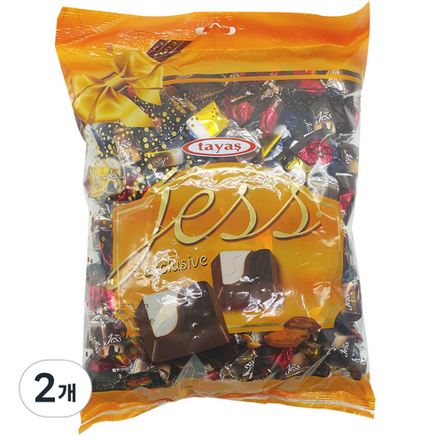 타야스 재스 초콜릿 봉지, 1kg, 2개