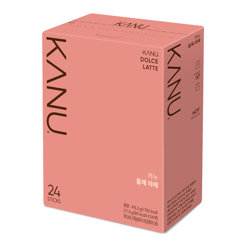 카누 돌체 라떼 커피믹스, 17.3g, 24개입, 1개