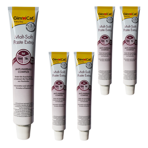 짐캣 고양이 페이스트 엑스트라 영양제, 50g, 헤어볼, 5개