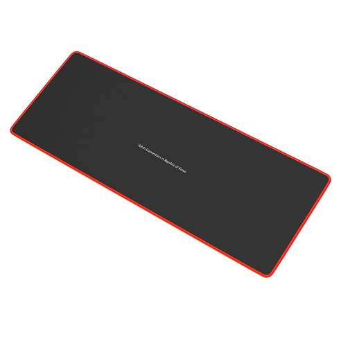 요이치 게이밍 마우스 장패드 800 x 300 x 5 mm, 레드, 1개