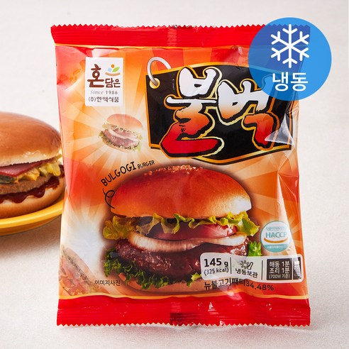 불벅 버거 (냉동), 145g, 1개입, 1개