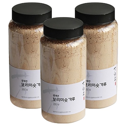 방유당 보리 미숫가루, 3개, 250g