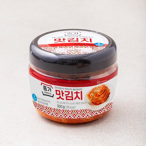 대상 종가 맛김치 PET, 300g, 3개