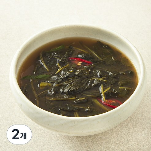 정미경키친 아욱된장국, 650g, 2개