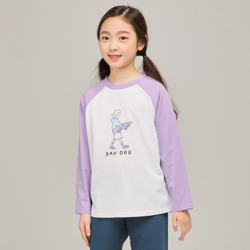 스푼 여아용 스케이터걸 티셔츠