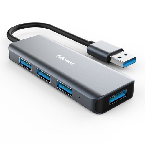펠로우즈 USB 3.0 4포트 허브 80596, 블랙