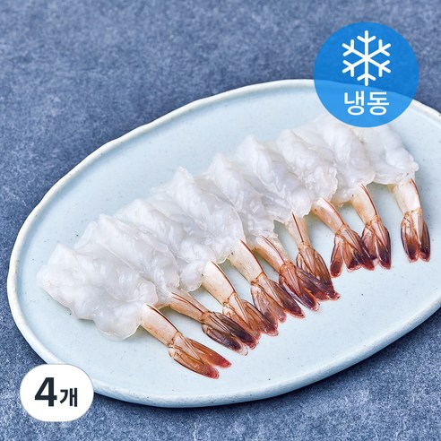 백미새우 초밥용 (냉동), 4개, 240g(20미)