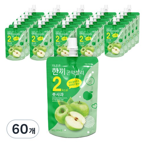 더존건강 더 조은 한끼곤약젤리 풋사과, 150g, 30개